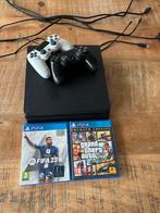 Playstation 4 met 2 controller en 2 spellen, Spelcomputers en Games, Spelcomputers | Sony PlayStation 4, Ophalen, Met games, Met 2 controllers