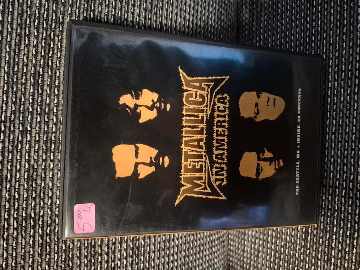 Dvd metallica in america, Cd's en Dvd's, Dvd's | Muziek en Concerten, Zo goed als nieuw, Alle leeftijden, Verzenden