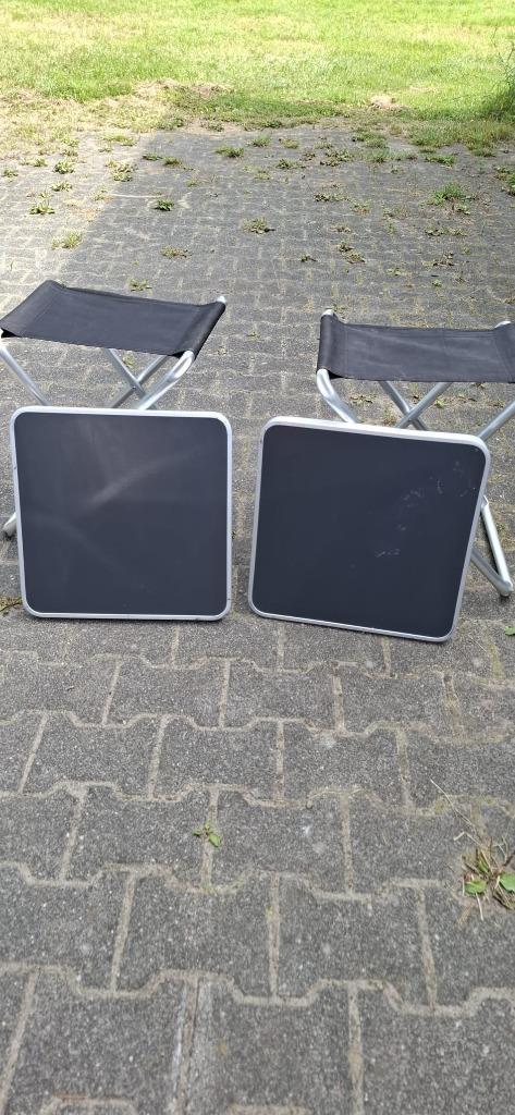 Viskruk met oplegblad (prijs per stuk), Caravans en Kamperen, Kampeermeubelen, Gebruikt, Campingstoel, Ophalen
