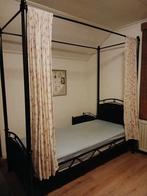 1 persoons hemelbed met lattenbodem, Huis en Inrichting, Ophalen, Eenpersoons