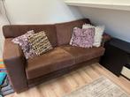 Prachtige lederen 2 zits design bank (100€), Ophalen, Urban industrieel , 150 tot 200 cm, Tweepersoons