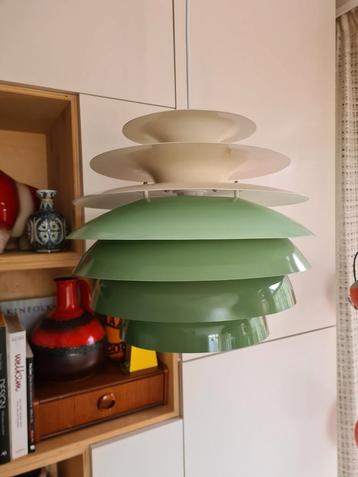 Deense vintage hang lamp Dema lighting, Bent Karlby  beschikbaar voor biedingen