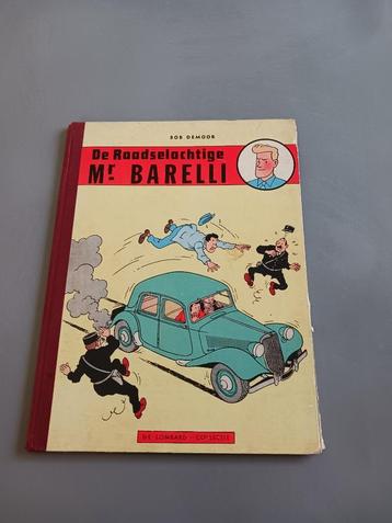 De Raadselachtige Mr. Barelli, HC 1ste druk, goede staat beschikbaar voor biedingen