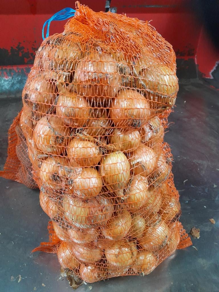 Te koop 1e klasse uien 15 kilo, Zakelijke goederen, Agrarisch | Aardappelen, Groenten, Fruit en Vlees, Ophalen of Verzenden