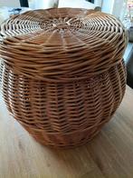 Rieten mand, Huis en Inrichting, Ophalen, Rechthoekig, Riet