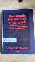 Annelien Boullart - Basisboek Kwalitatief Onderzoek, Boeken, Annelien Boullart; Ben Baarda; Esther Bakker; Mark Julsing, Ophalen of Verzenden