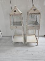 Riverdale Lantaarns - Set van 2, Ophalen, Gebruikt, Crème, Metaal