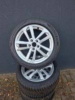 (2) Orginele Audi A3 velgen met winterbanden, Auto-onderdelen, Banden en Velgen, Ophalen, Banden en Velgen, 17 inch, 205 mm