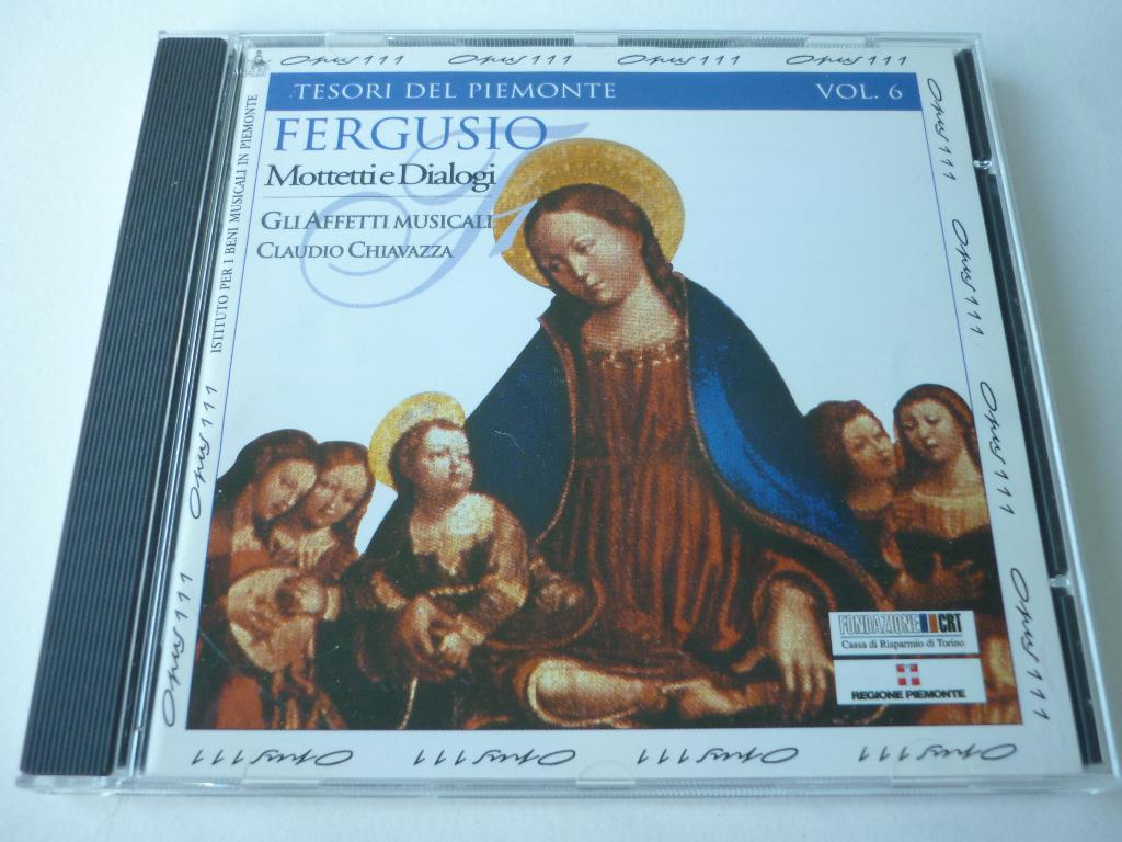Fergusio / Gli Affetti Musicali – Motetti E Dialogi, Ophalen of Verzenden, Middeleeuwen en Renaissance, Gebruikt, Vocaal