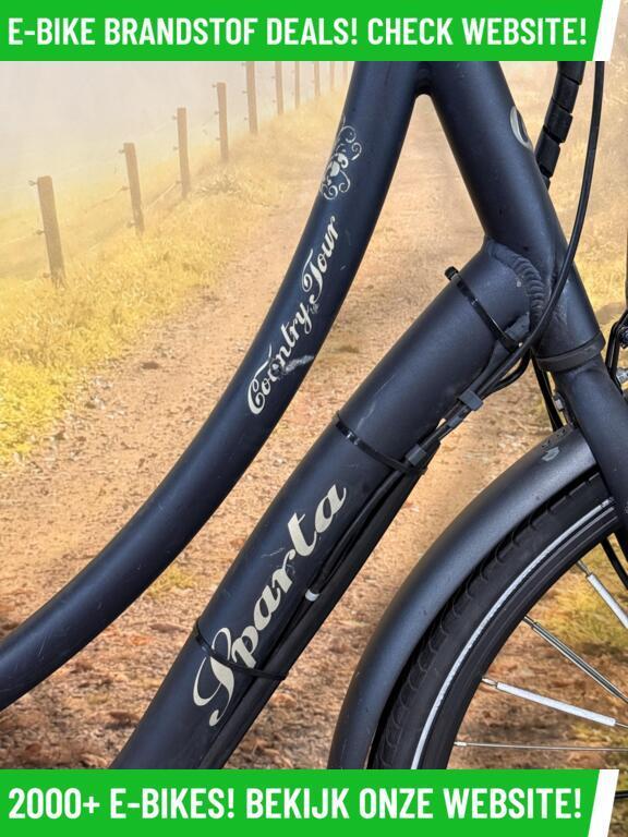 Sparta Country Tour Elektrische fiets met voorwiel motor!, Sparta, Zo goed als nieuw, 51 tot 55 cm, 50 km per accu of meer