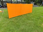 Oranje windscherm, Caravans en Kamperen, Windschermen, Ophalen, Gebruikt