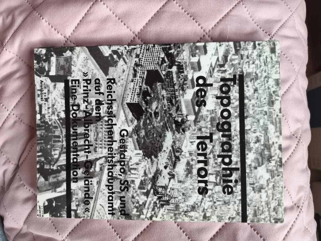 Topographie des Terrors: Documentatie Gestapo, SS, Topographie des Terrors, Ophalen of Verzenden, Overige onderwerpen, Tweede Wereldoorlog