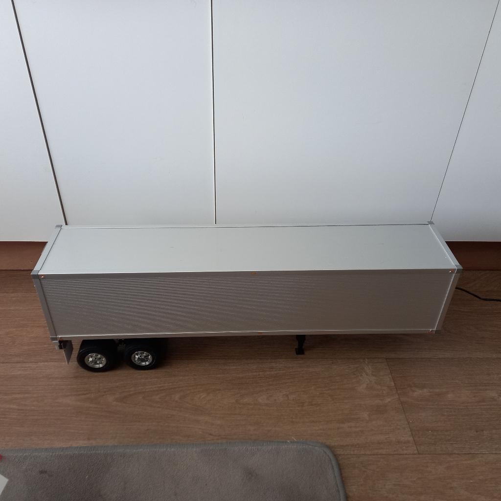 Tamiya oplegger, Gebruikt, Schaal 1:14, Ophalen of Verzenden, Onderdeel