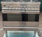 Prachtige boretti fornuis met dubbele oven, Ophalen, 60 cm of meer, Zo goed als nieuw, Energieklasse A of zuiniger