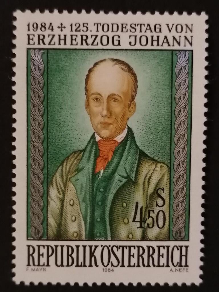 OOSTENRIJK - Hertog Johann 1984, Verzenden, Postfris