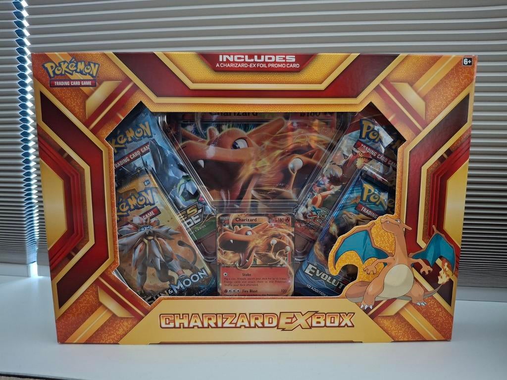 Pokémon Charizard EX Box - Nieuw en Geseald, Ophalen of Verzenden, Nieuw, Boosterbox, Foil