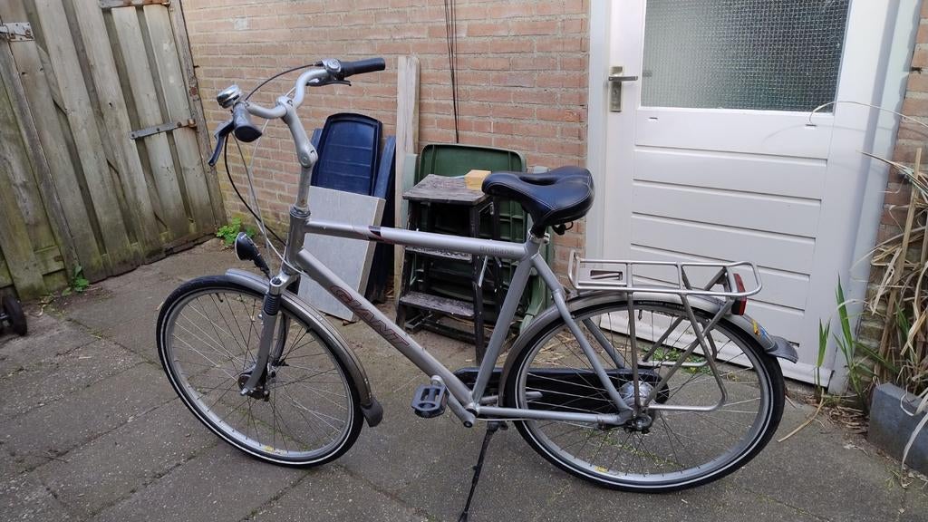 Herenfiets, remmen en banden goed, Ophalen of Verzenden, Gebruikt, Overige merken