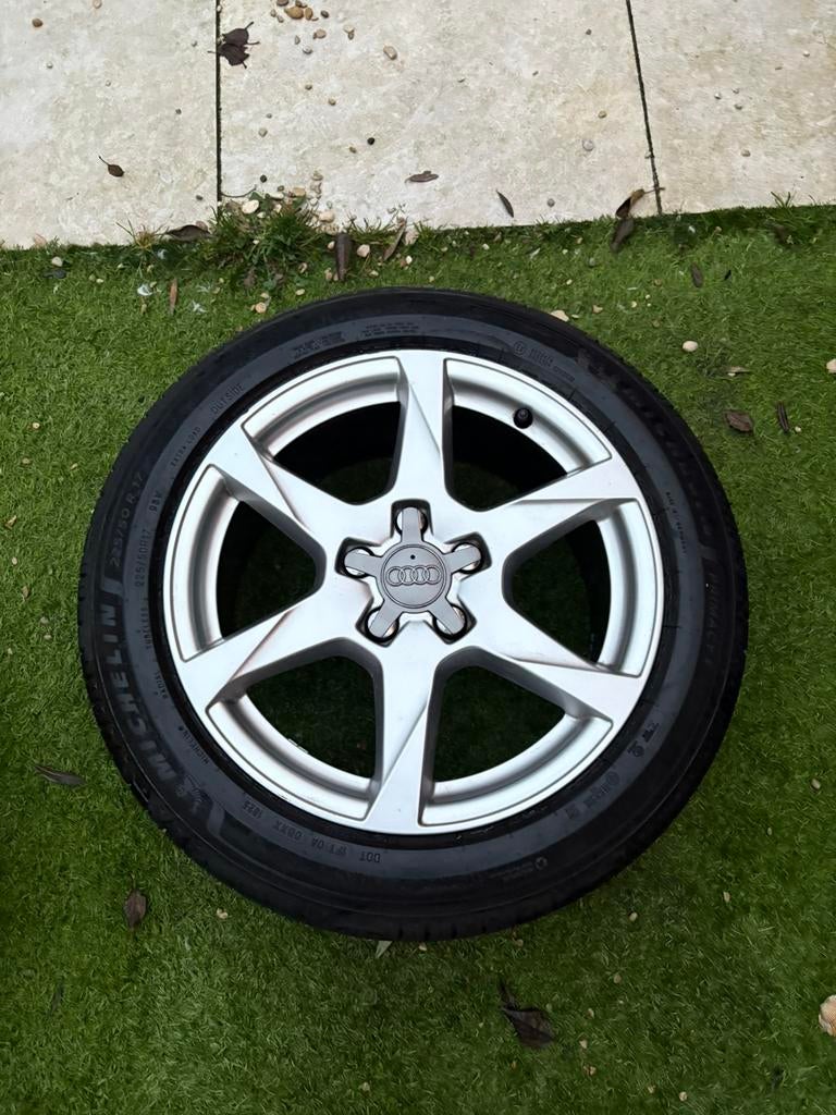 Audi 17 inch PRE Velgen, 7,5J x 17 “6-spaak”-design, Ophalen, 17 inch, Zomerbanden, 225 mm