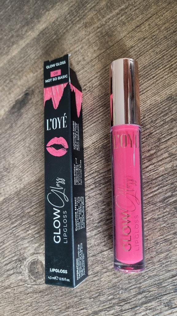 L'OYE Glow Gloss Lipgloss Not So Basic (08, Summer), Sieraden, Tassen en Uiterlijk, Uiterlijk | Cosmetica en Make-up, Lippen, Nieuw