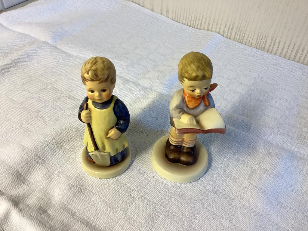 2 Hummelbeeldjes, Ophalen of Verzenden, Zo goed als nieuw, Hummel