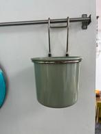 3x IKEA Ophangbare Plantenpotten Mintgroen, Ophalen, Gebruikt, Minder dan 30 cm, Minder dan 60 cm