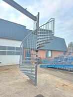 Stalen wenteltrap gegalv. Hoog 3,45 mtr. Nor031, Ophalen, 2 tot 4 meter