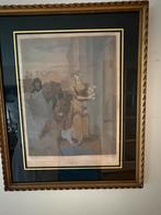 Antieke oude prent: Cries of London plate 13, Antiek en Kunst, Kunst | Schilderijen | Klassiek, Ophalen of Verzenden