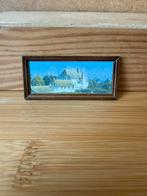 Lijst prent landhuis - 3.2x6.8cm - hout, Ophalen of Verzenden, Zo goed als nieuw, Poppenhuis
