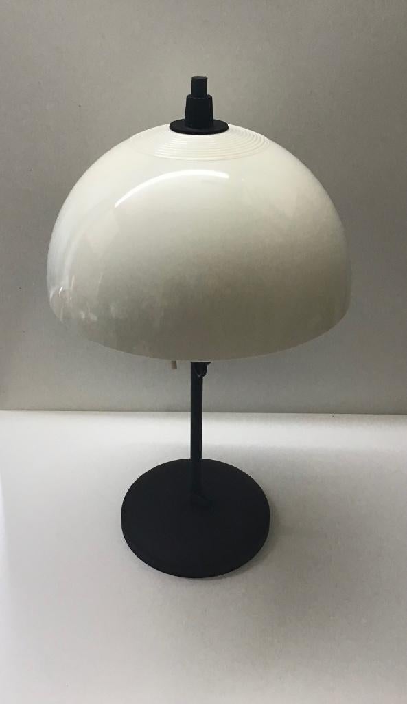 Vintage retro Mushroom tafellamp in hele nette staat, Kunststof, Ophalen of Verzenden, Zo goed als nieuw, Minder dan 50 cm