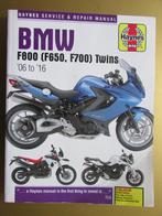 2018 Haynes boek: BMW F650-F800 Twins werkplaatsboek, Engels, Ophalen of Verzenden, Gelezen