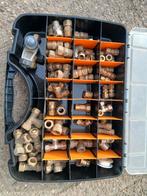 Assortimentsdoos knelkoppelingen messing 15 mm en 12 mm, Ophalen