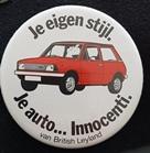 Innocenti British Leyland button, Verzenden, Nieuw, Transport, Button