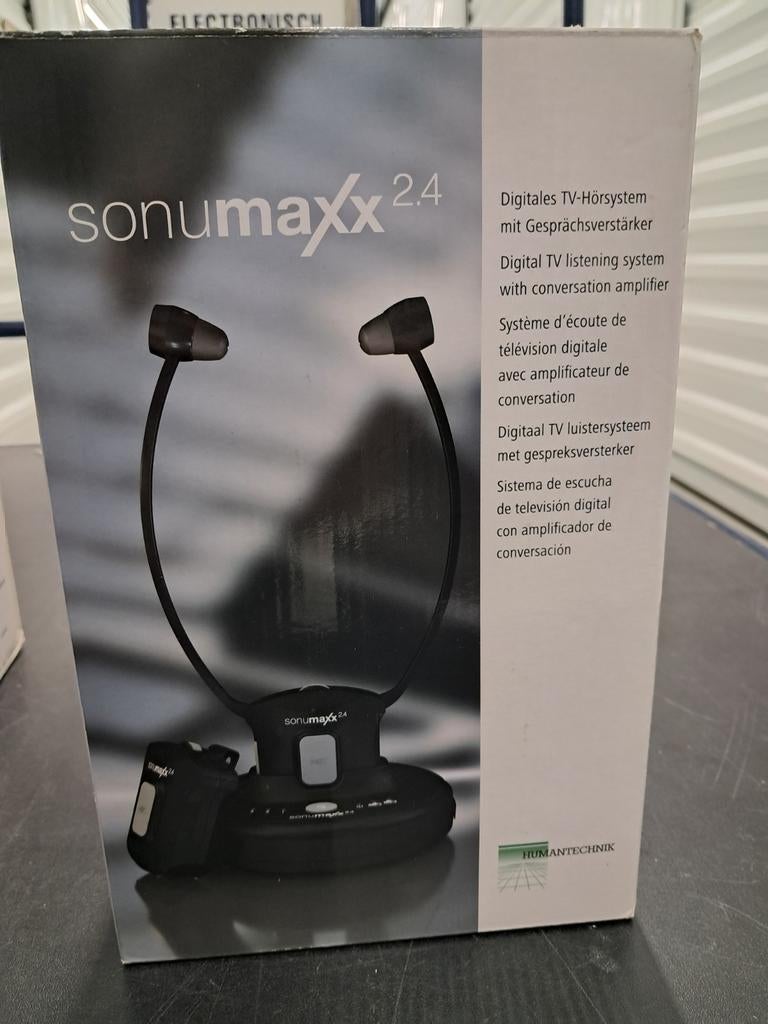 Sonumaxx 2.4 digitaal tv luistersysteem, Ophalen, Zo goed als nieuw