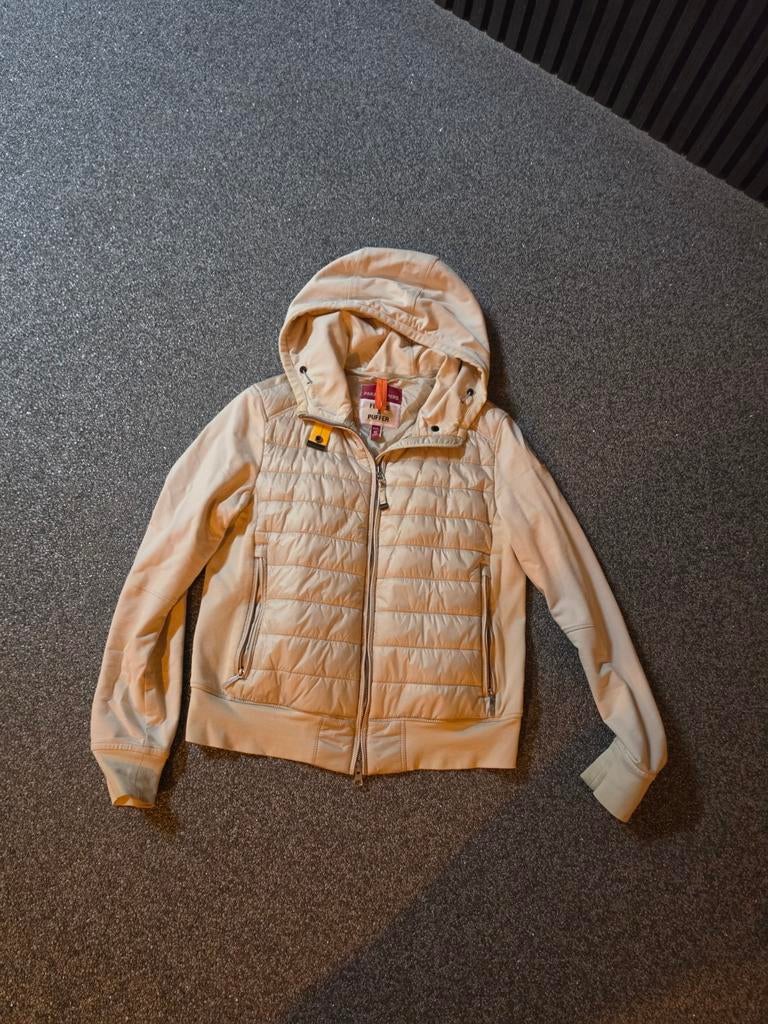 Parajumpers met capuchon - Beige, Ophalen of Verzenden, Zo goed als nieuw, Maat 36 (S), Beige