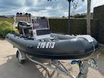 ZGAN Rib boot met 50 pk Mercury, Soundsystem & trailer, Watersport en Boten, Overige merken, Ophalen of Verzenden, Zo goed als nieuw
