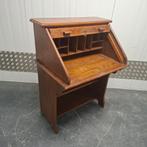 Antiek / Brocant Klein houten bureau bureautje secretaire, Huis en Inrichting, Ophalen, Gebruikt, Bureau