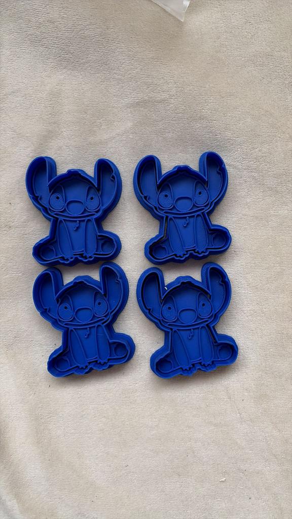 Koekvormpjes stitch, Ophalen of Verzenden, Zo goed als nieuw, Taarten of Cupcakes, Bakvorm