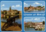 Groeten uit Blokzijl - 3 afb - 1986 gelopen, Verzamelen, Ophalen of Verzenden, Voor 1920, Gelopen, Noord-Brabant