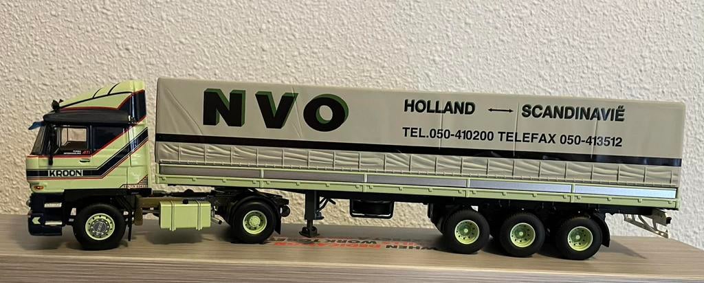 Wsi daf kroon assen, Hobby en Vrije tijd, Modelauto's | 1:50, Ophalen of Verzenden, Zo goed als nieuw, Bus of Vrachtwagen, Wsi