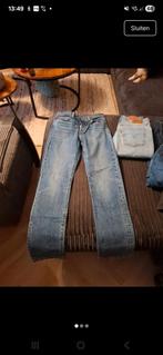 Levi's 501 dames jeans, Ophalen of Verzenden, Zo goed als nieuw, Blauw, W33 - W34 (confectie 48/50)