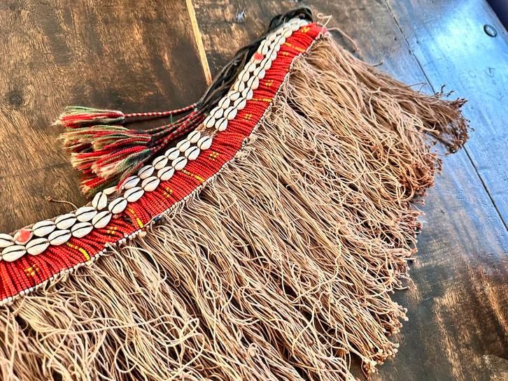 Cache sexe lendenschortje collectie Antropoloog 1940, Antiek en Kunst, Kunst | Niet-Westerse kunst, Ophalen of Verzenden