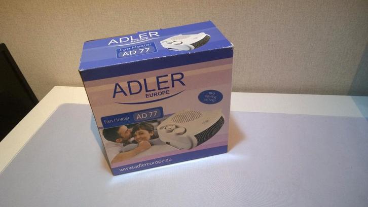 Adler AD 77 - Ventilator kachel, Witgoed en Apparatuur, Ventilatoren, Nieuw, Tafelventilator, Ophalen
