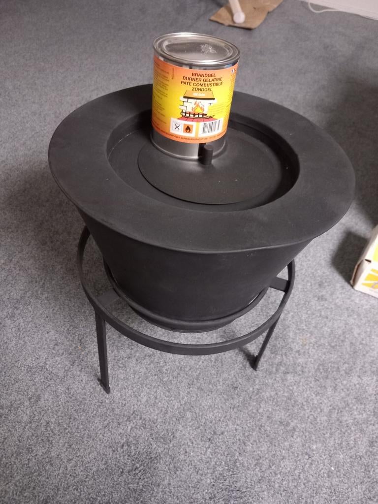 Vuurkorf/emmer met deksel, Ophalen of Verzenden, Nieuw