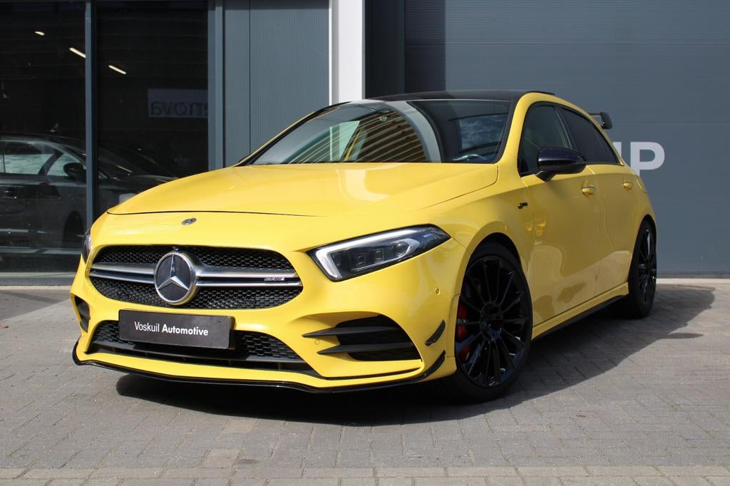 Mercedes-Benz A-Klasse A 35 AMG 4Matic 306pk AMG Speedshift, Automaat, Zwart, 2000 kg, Bedrijf