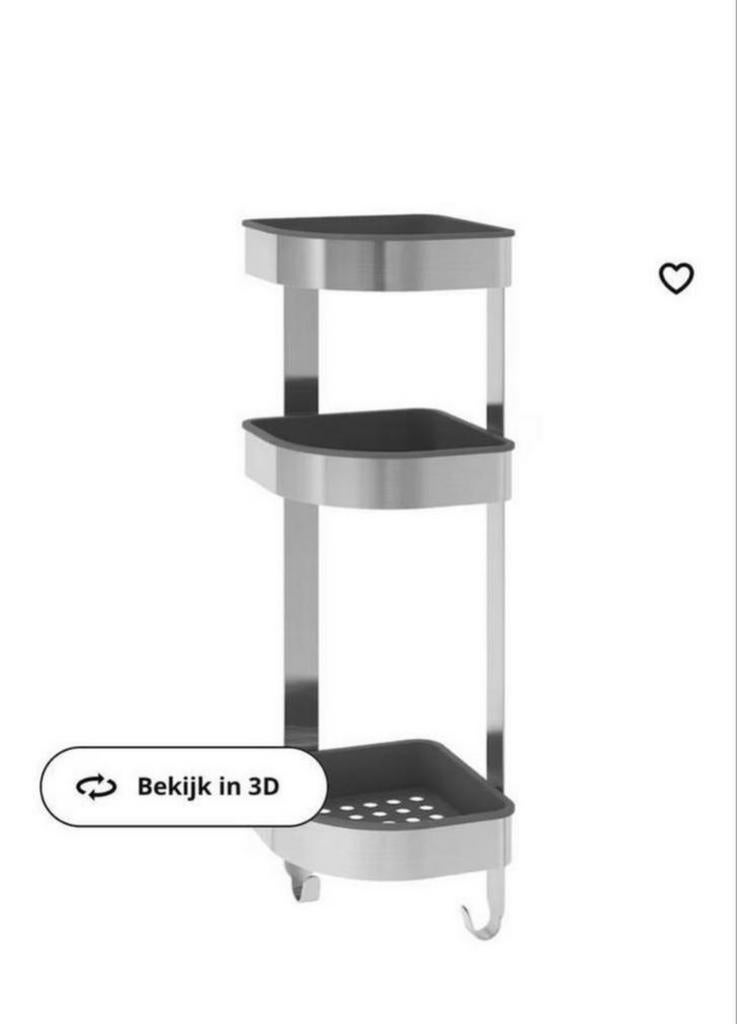 Brogrund doucherekje, Ophalen, Gebruikt, Overige typen, 50 tot 100 cm