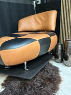 Leolux Kikko fauteuil in Rancho leer - Zo goed als nieuw