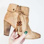 Schitterende Leren Tango Enkellaarsjes - s8 (Maat 38) € 45,-, Kleding | Dames, Tango, Bruin, Lage of Enkellaarzen, Ophalen of Verzenden