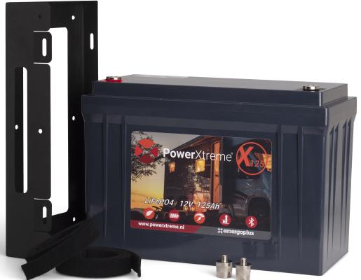 PowerXtreme X125 Ah Lithium accu voor camper en caravan, Ophalen of Verzenden, Nieuw