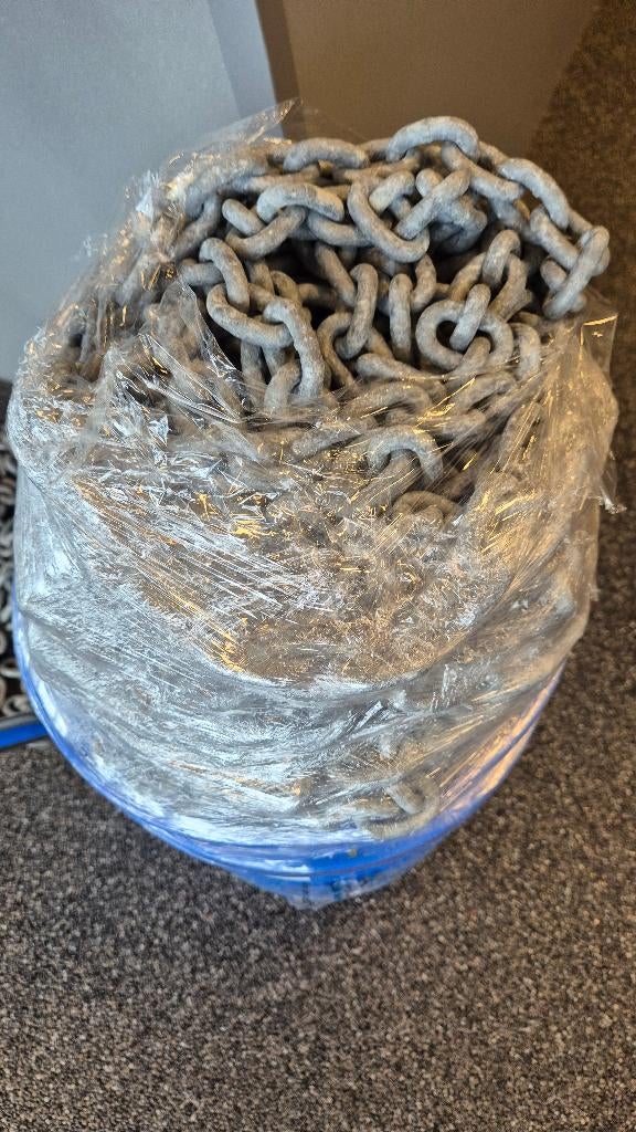 Ankerketting 8mm 60 meter, Ophalen, Zo goed als nieuw, Overige typen