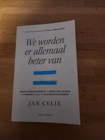 We worden er allemaal beter van - Jan Celie (Psychologie), Boeken, Psychologie, Ophalen of Verzenden, Zo goed als nieuw, Klinische psychologie